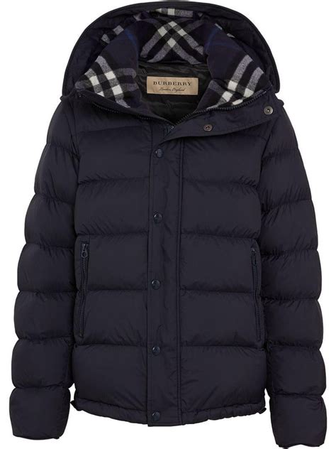 burberry heren jas|burberry denim puffer jacket.